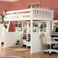 double bed loft bed